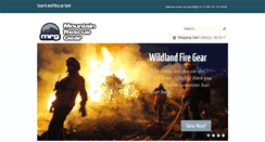Desktop Screenshot of mountainrescuegear.com